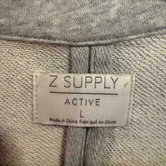 Z Supply Gray Jacket/Blazer - Picture 3 of 3